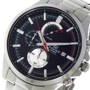 カシオ メンズ 腕時計/CASIO エディフィス EDIFICE クロノグラフ 腕時計 ブラック 送料無料/込 父の日ギフト