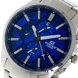 カシオ メンズ 腕時計/CASIO エディフィス EDIFICE クロノグラフ 腕時計 ブルー 送料無料/込 父の日ギフト