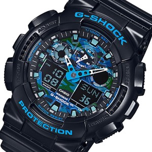 カシオ メンズ&レディース 腕時計/CASIO G-SHOCK Gショック 腕時計 ブルーカモフラ/ブラック 送料無料/込 誕生日プレゼント