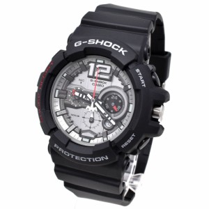 カシオ メンズ&レディース 腕時計/CASIO G-SHOCK Gショック アナログ デジタル ラウンドケース 腕時計 シルバー/ブラック 送料無料/込 母