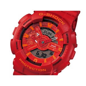 カシオ メンズ&レディース 腕時計/CASIO G-SHOCK Gショック 腕時計 レッド/アンバー 送料無料/込 父の日ギフト