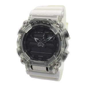 カシオ メンズ 腕時計/CASIO G-SHOCK クオーツ アナデジ アナログ 腕時計 ブラック/ホワイト/クリア 送料無料/込 父の日ギフト