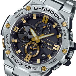 カシオ メンズ&レディース 腕時計/CASIO G-SHOCK Gショック クロノグラフ ソーラー 腕時計 ブラック/シルバー 送料無料/込 誕生日プレゼ