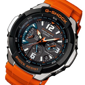 カシオ メンズ&レディース 腕時計/CASIO G-SHOCK スカイコックピット 腕時計 オレンジ ブラック 送料無料/込 誕生日プレゼント