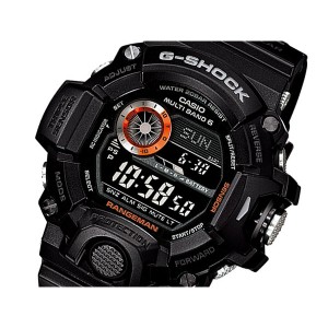 カシオ メンズ&レディース 腕時計/CASIO G-SHOCK RANGEMAN 電波 ソーラー 腕時計 ブラック/ホワイト 送料無料/込 誕生日プレゼント