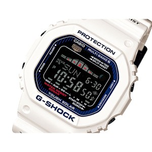 カシオ メンズ&レディース 腕時計/CASIO G-SHOCK G-LIDE 電波 ソーラー 腕時計 ホワイト/ブルーグリーン 送料無料/込 父の日ギフト