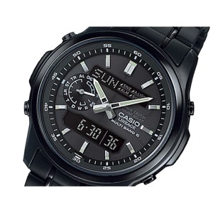 カシオ メンズ 腕時計/CASIO LINEAGE リニエージ 電波 ソーラー 腕時計 ブラック 送料無料/込 母の日ギフト 父の日ギフト