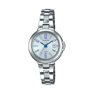 カシオ レディース 腕時計/CASIO SHEEN シーン クォーツ アナログ ラウンド 腕時計 シルバー 送料無料/込 母の日ギフト