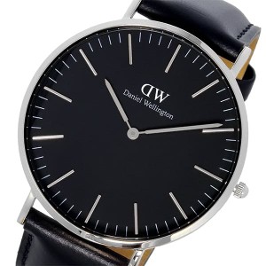 [即日発送]ダニエルウェリントン メンズ 腕時計/Daniel Wellington CLASSIC BLACK 腕時計 ブラック 送料無料/込 誕生日プレゼント
