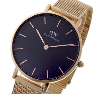 [即日発送]ダニエルウェリントン レディース 腕時計/Daniel Wellington クラシックペティート メルローズ/ブラック 32mm 腕時計 ブラック