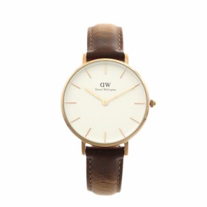 [即日発送]ダニエルウェリントン レディース 腕時計/Daniel Wellington 腕時計 ブラウン ホワイト 送料無料/込 父の日ギフト