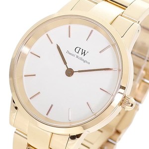 [即日発送]ダニエルウェリントン メンズ&レディース 腕時計/Daniel Wellington ICONIC LINK 腕時計 ホワイト ローズゴールド 送料無料/込