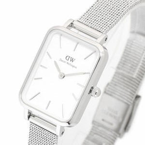 [即日発送]ダニエルウェリントン レディース 腕時計/Daniel Wellington QUADRO PRESSED クオーツ ステンレスメッシュベルト アナログ 腕