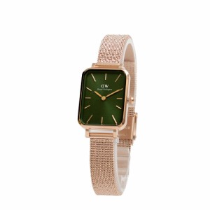 [即日発送]ダニエルウェリントン レディース 腕時計/Daniel Wellington QUADRO PRESSED MELROSE EMERALD アナログ クオーツ スクエア 腕