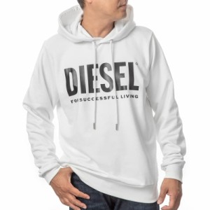 ディーゼル メンズ パーカーMサイズ/DIESEL 長袖 プルオーバー ロゴプリント パーカー 送料無料/込 父の日ギフト