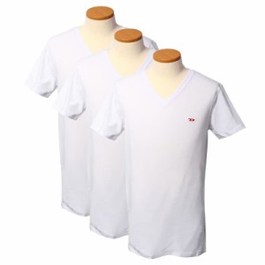 ディーゼル メンズ インナーTシャツ3枚セット アンダーウエア インナーウエアMサイズ/DIESEL 無地 ワンポイントロゴ 半袖 インナーTシャ