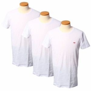 ディーゼル メンズ インナーTシャツ3枚セット アンダーウエア インナーウエアMサイズ/DIESEL ワンポイントロゴ 無地 半袖 インナーTシャ