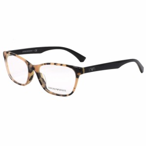 エンポリオアルマーニ メンズ&レディース メガネフレーム 眼鏡フレーム 伊達メガネ/EMPORIO ARMANI ウエリントン型 シンプル アジアンフ