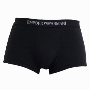 エンポリオアルマーニ メンズ ボクサーパンツSサイズ/EMPORIO ARMANI 無地 ボクサーパンツ ブラック 送料無料/込 卒業祝入学祝プレゼント