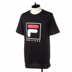 フィラ メンズ Tシャツ カットソーLサイズ/FILA 半袖 クルーネック ロゴプリント Tシャツ カットソー 送料無料/込 母の日ギフト