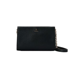 フルラ レディース ショルダーバッグ チェーンバッグ/FURLA FURLA CAMELIA MINI CROSSBODY レザー ロゴ シンプル ショルダーバッグ チェ