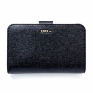 フルラ レディース 二つ折り財布/FURLA レザー 二つ折り財布 NERO 送料無料/込 母の日ギフト