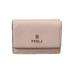 フルラ レディース 三つ折り財布 ミニ財布/FURLA カメリア FURLA CAMELIA S COMPACT WALLET TRIFOLD レザー ロゴ 無地 三つ折り財布 ミニ