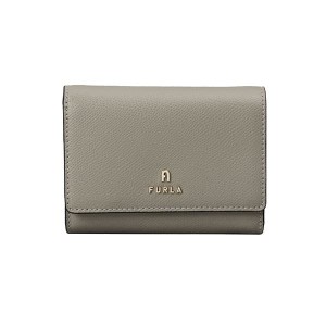 フルラ レディース 三つ折り財布 ミニ財布/FURLA カメリア FURLA CAMELIA M COMPACT WALLET FLAP レザー ロゴ 無地 三つ折り財布 ミニ財