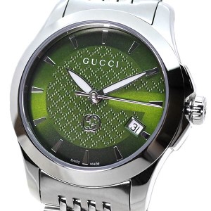 [即日発送]グッチ レディース 腕時計/GUCCI 腕時計 グリーン シルバー 送料無料/込 母の日ギフト