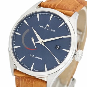 ハミルトン メンズ 腕時計/HAMILTON ジャズマスター JAZZ MASTER 自動巻き 機械式 レザーベルト 腕時計 ブルー ライトブラウン 送料無料/