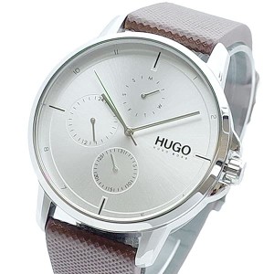 ヒューゴボス メンズ 腕時計/HUGO BOSS 腕時計 シルバー ブラウン 送料無料/込 父の日ギフト