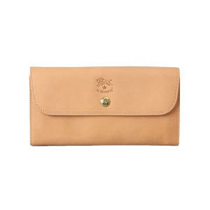 イルビゾンテ レディース&メンズ 長財布 ロングウォレット/IL BISONTE CONTINENTAL WALLET レザー ロゴ シンプル 長財布 ロングウォレッ