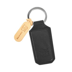 イルビゾンテ メンズ&レディース キーホルダー キーリング/IL BISONTE KEY HOLDER ORIUOLO レザー 無地 シンプル キーホルダー キーリン