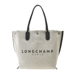 ロンシャン レディース トートバッグ ショルダーバッグ 手提げバッグ/LONGCHAMP ESSENTIAL RAYE キャンバス ロゴ ワンショルダー トート