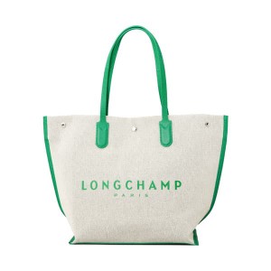 ロンシャン レディース トートバッグ ショルダーバッグ ハンドバッグ/LONGCHAMP SAC CABAS L シンプル ロゴ トートバッグ ショルダーバッ