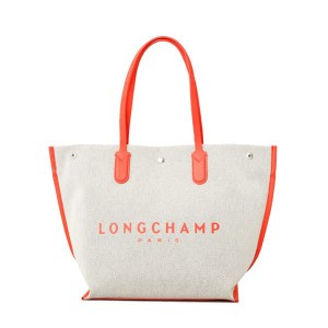 ロンシャン レディース トートバッグ ショルダーバッグ ハンドバッグ/LONGCHAMP SAC CABAS L シンプル ロゴ トートバッグ ショルダーバッ