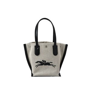 ロンシャン レディース ハンドバッグ 手提げかばん 手提げバッグ/LONGCHAMP ロゴ 馬 ハンドバッグ 手提げかばん 手提げバッグ ベージュ系