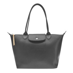 ロンシャン レディース トートバッグ ショルダーバッグ ハンドバッグ/LONGCHAMP SAC SHOPPING S レザー ロゴ 無地 トートバッグ ショルダ