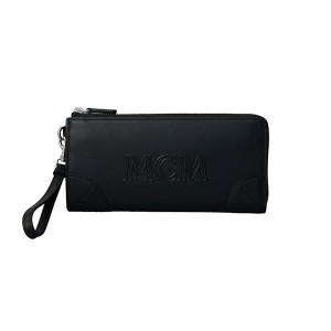 エムシーエム レディース&メンズ 長財布 ロングウォレット/MCM AREN ZIPPED WALLET LARGE L字ファスナー レザー ロゴ 長財布 ロングウォ