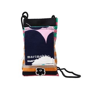 マリメッコ レディース ショルダーバッグ スマホショルダー ポシェット/marimekko FUNNY SMALL POCKET TASARAITA SHOULDER BAG ボーダー 