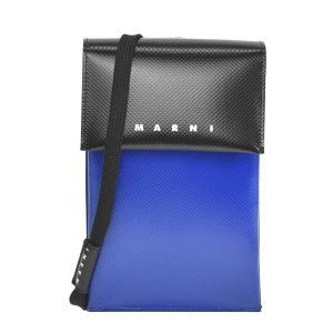 マルニ レディース ショルダーバッグ フォーンショルダー スマホショルダー/MARNI PHONE CC HOLDER 斜めがけ ロゴ ショルダーバッグ フォ