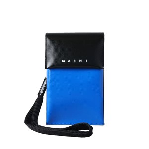 マルニ レディース&メンズ ショルダーバッグ フォーンケース フォーンショルダー/MARNI PHONE CC HOLDER ロゴ ショルダーバッグ フォーン