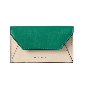 マルニ レディース&メンズ 名刺入れ 名刺ケース カードケース/MARNI BUSINESS CARD CASE レザー ロゴ シンプル 名刺入れ 名刺ケース カー