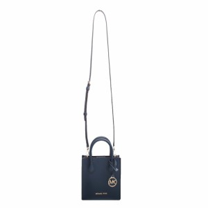 [即日発送]マイケルコース レディース ショルダーバッグ ハンドバッグ トートバッグ/MICHAEL KORS レザー 2WAY ロゴ ネイビー