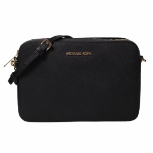 マイケルコース レディース ショルダーバッグ ポシェット/MICHAEL KORS レザー 斜めがけ 無地 ショルダーバッグ ポシェット BLACK 送料無