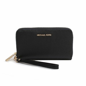 [即日発送]マイケルコース レディース 長財布 ロングウォレット/MICHAEL KORS ラウンドファスナー レザー ロゴ 長財布 ロングウォレット 