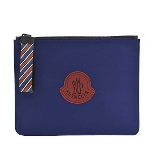 モンクレール メンズ クラッチバッグ/MONCLER MONCLER POUCH GM ロゴ クラッチバッグ YL 送料無料/込 誕生日