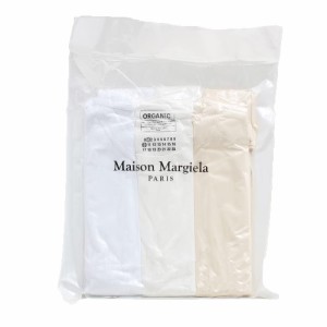 [即日発送]メゾンマルジェラ メンズ パックTシャツ3枚セット カットソー3色セット インナーXSサイズ/MaisonMargiela 半袖 クルーネック 