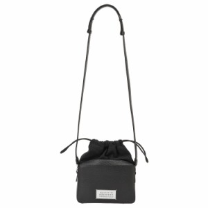 メゾンマルジェラ レディース&メンズ ショルダーバッグ/MaisonMargiela 5AC CAMERA BAG MEDIUM レザー 斜めがけ ドローストリング ショル