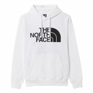 ザノースフェイス メンズ パーカーMサイズ/THE NORTH FACE 長袖 プルオーバー ロゴプリント パーカー TNF WHT/TNF BLK 送料無料/込 母の